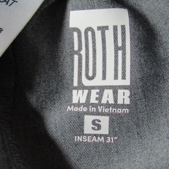 Roth Wear Hutton Straight Leg Gray Scrub Pants Men Sz S 7779 Nurse Vet Tech CNA - Picture 11 of 13